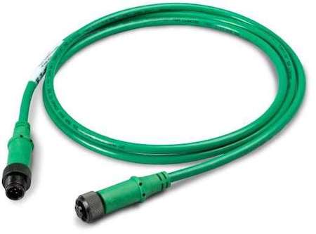Провод SWD4-1LR5-2S IP67 5п оконц. со штекером и гнездом M12 кругл. (дл.1м) EATON 174763