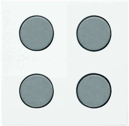 Плата центральная SR-4-N2BL 4-кноп. free@home Zenit бел. ABB 2CLA222640N1102