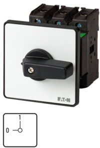 Выключатель 3P+1НО+1НЗ 100А перед. креп. P3-100/E/HI11 EATON 069574