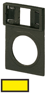 Держатель шильдика пустой жел. Q25TGE-05 EATON 063259