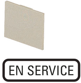 Шильдик "EN SERVICE" 383SQ25 EATON 038771