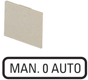 Шильдик "HAND 0 Авто" 397SQ25 EATON 072303
