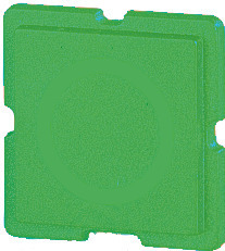 Шильдик кнопочный 03TQ25 зел. EATON 091184