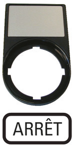 Держатель с шильдиком с обозначением M22S-ST-F0 EATON 256791