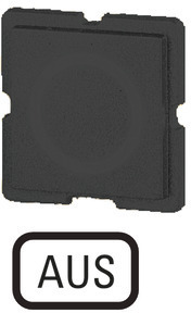 Шильдик "ZU" 153TQ25 черн. EATON 090632