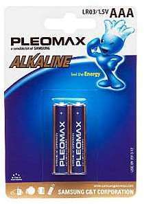 Элемент питания алкалиновый LR LR03 BP-2 (блист.2шт) Pleomax C0008045