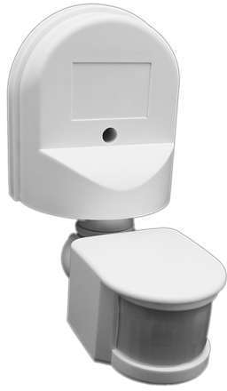 Фото Jazzway 5012899 Датчик движения PMS-IR 008 1200Вт 180гр. 12м IP44 WH
