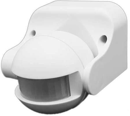 Jazzway Датчик движения PMS-IR 009 1200Вт 180град. 12м IP44 WH JazzWay 5012912
