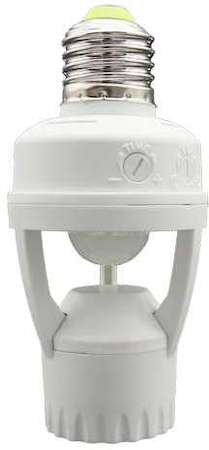 Фото Jazzway 5013018 Датчик движения PMS-IR 045 60Вт E27 360град. 6м IP20 WH 489520