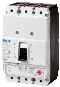 Выключатель авт. 3п 100А 25кА без тепловой защиты NZMB1-S100 EATON 265730