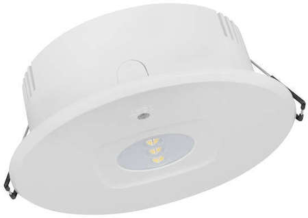 Osram Светильник светодиодный EMERGENCY DOWNLIGHT ANTIPANIC ДВО 4000К 335Лм IP20 аварийный бел. LEDVANCE OSRAM 4058075124554