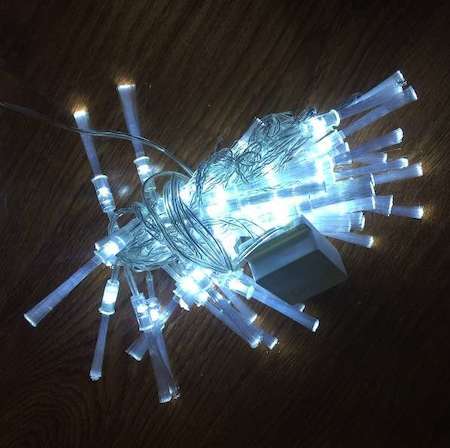 Гирлянда светодиодная "Кисточки" 48LED бел. 5м Neon-Night 303-035