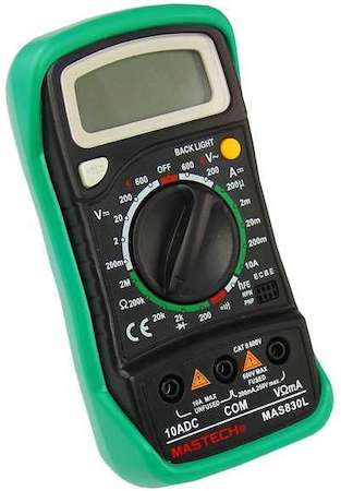 Мультиметр портативный MAS830L Mastech 13-2007