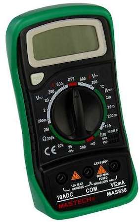 Мультиметр портативный MAS838 Mastech 13-2008