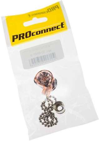 Выключатель для настен. светильника с цепочкой 270мм silver (инд. упак.) PROCONNECT. 32-0101-9