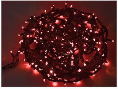 Neon-Night Гирлянда "ТВИНКЛ ЛАЙТ LED КАУЧУК" (с контроллером 8 режимов) 20м 240LED 20Вт 220В IP54 красн. NEON-NIGHT 303-322