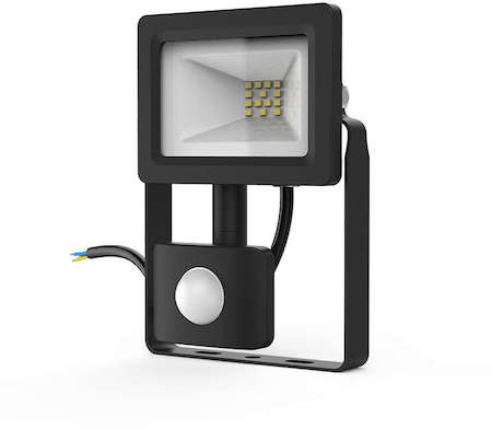 Gauss Прожектор LED Elementary 10Вт 700лм IP65 6500К с датчиком движения GAUSS 628511310