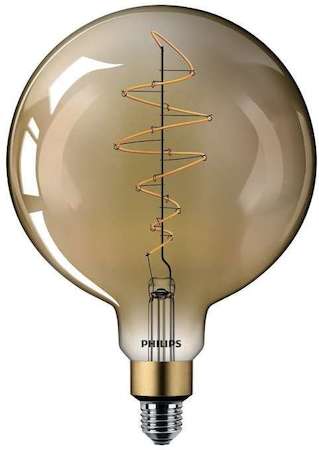 Лампа светодиодная филаментная LED classic-giant 40Вт E27 G200 G D DIM Philips 929001873401 / 871869680347900
