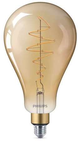 Лампа светодиодная филаментная LED classic-giant 40Вт E27 A160 G D DIM Philips 929001873501 / 871869680349300