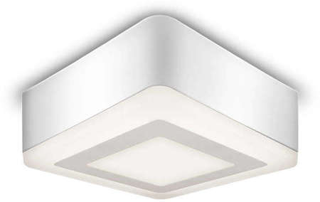 Светильник светодиодный Backlight BL222 145х145х40 9Вт 3000К накладной квадрат акрил Gauss BL222