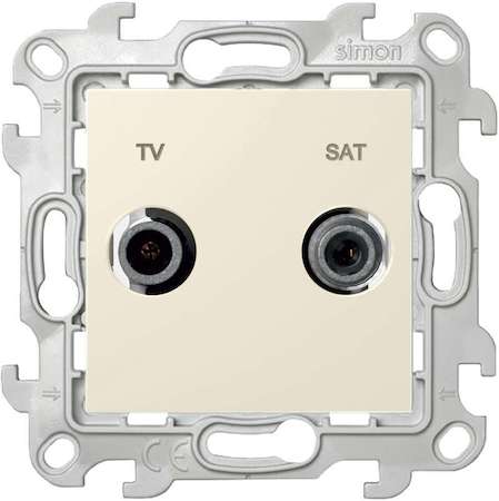 Механизм розетки TV-SAT 1-м Simon24 сл. кость 2410487-031