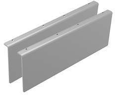 Шторка Т-лайн для соединения в линию (комплект 2 шт) VARTON V4-R0-70.0006.TL0-0006