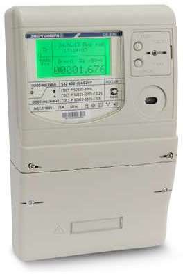 Счетчик СЕ 304 S32 632 JAAQ2HY 5-7.5А 0.5s/1.0 класс точн. многотариф. 2 напр. учета оптопорт RS485 Энергомера 101005004009158