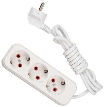 LEZARD Удлинитель 3х2м с заземл. 16А IP20 Lezard 720-0302-301