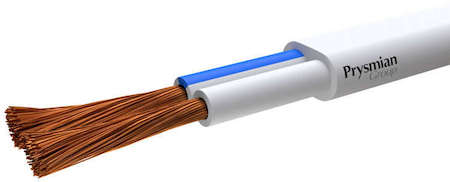 Prysmian Провод ПГВВП 2х1.5 (бухта) (м) РЭК-PRYSMIAN 0479 01 03
