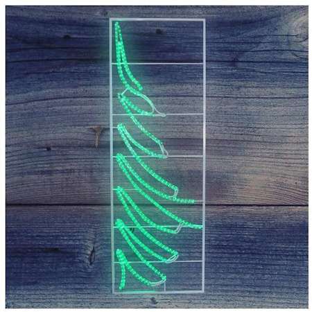 Neon-Night Фигура из дюралайта "елочка" 200х68см зел. 34Вт 220В IP44 NEON-NIGHT 501-352