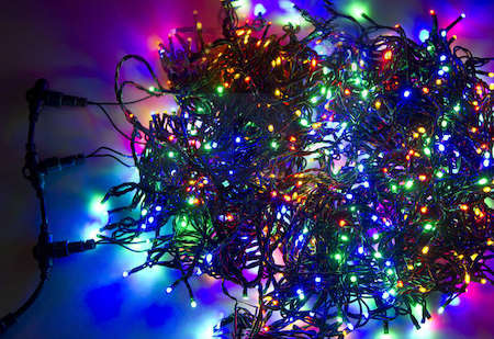 Neon-Night Гирлянда "КЛИП ЛАЙТ" 3 нити х20м 399LED 25Вт 24В IP54 (с трансф.) мульти. NEON-NIGHT 323-309