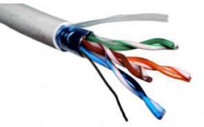 Кабель FTP 2х2х24AWG кат.5 омедн. алюм. бухта (м) PROCONNECT 01-0121-3