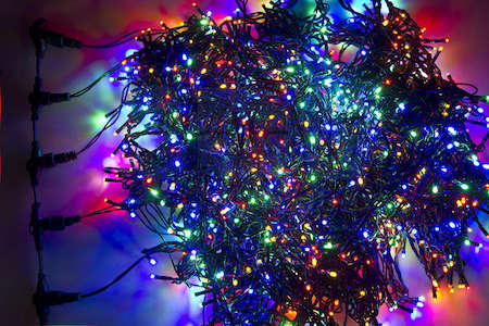 Neon-Night Гирлянда "КЛИП ЛАЙТ" 5 нитей х20м 665LED 40Вт 24В IP54 (с трансф.) мульти. NEON-NIGHT 323-509