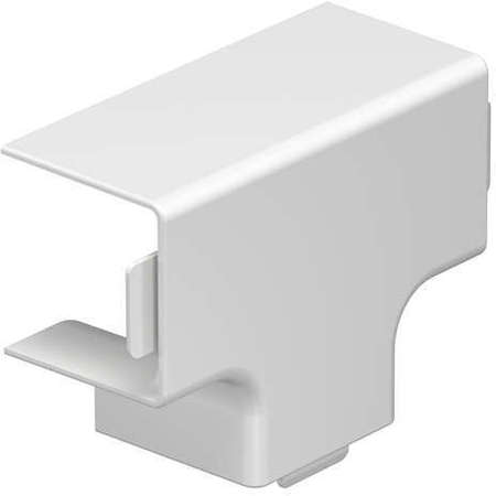 OBO Bettermann Крышка Т-образной секции кабель-канала WDK HT30030RW 50х39мм бел. OBO 6192513