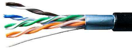 Кабель FTP 4х2х24AWG кат.5е медь наруж. прокл. Standart 305м (м) SUPRLAN 01-1028