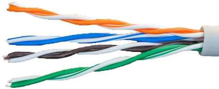 Кабель UTP 4х2х24AWG кат.5е медь Standart 305м (м) SUPRLAN 01-0328
