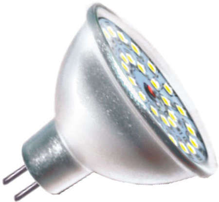 Новый свет Лампа светодиодная HLB 03-02-C-02 MR16 3Вт 4200К бел. GU5.3 210лм 170-250В Новый Свет 500003