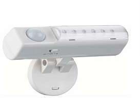 Детектор движ. со свет. на батарейках угол обзора 120град. TECHNOLIGHT LX-WL 6
