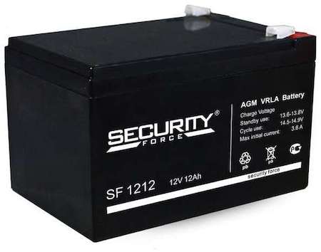 Аккумулятор 12В 12А.ч Security Force SF 1212