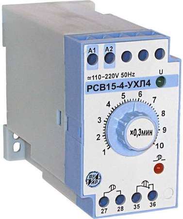 Реле времени РСВ-15-4 110-220В (0.3-3мин.) ВНИИР A8120-76917795