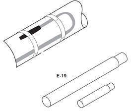 Комплект для конц. заделки каб. (уп.1шт) Raychem E-19