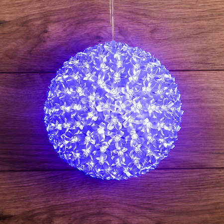 Neon-Night Шар светодиод. d20см 200LED 13Вт 220В IP20 син. NEON-NIGHT 501-607