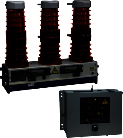Выключатель вакуумный Optimat BB-10-20/1000-У2-130 с блоком управления Optimat BU-11-У2 КЭАЗ 273101