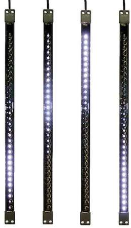 Neon-Night Электроукрашение "Тающая сосулька" 2х32LED 0.5м 1.5Вт бел. двусторонняя 9.5В черн. корпус IP65 NEON-NIGHT 256-125