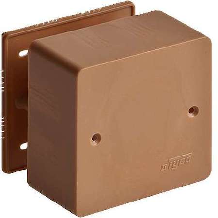 Ruvinil Коробка распр. ОП 79х79х32 дуб (темн. основа) IP40 Рувинил 65004-08М