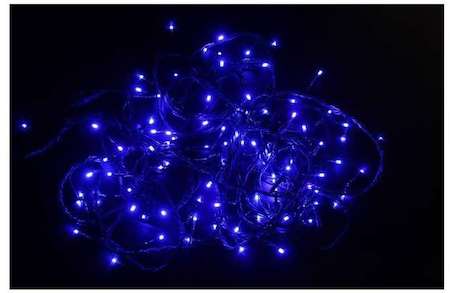 Neon-Night Гирлянда "ТВИНКЛ ЛАЙТ LED" (с контроллером 8 режимов) 10м 100LED 6Вт 220В IP44 гол. NEON-NIGHT 303-153