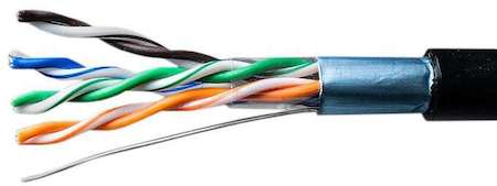 280558А Кабель FTP 4х2х24AWG кат.5е медь наруж. прокл. (м) спец. SUPRLAN