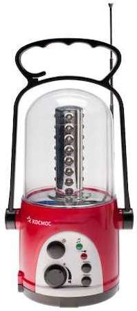 КОСМОС Фонарь Accu 6010 LED (32Led) с радио Космос KOCAc6010LED_radio