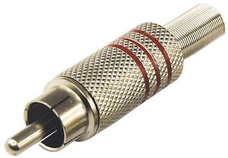 Разъем штекер RCA металл под винт 50черн.+50красн. (уп.100шт) PROCONNECT 14-0410-4