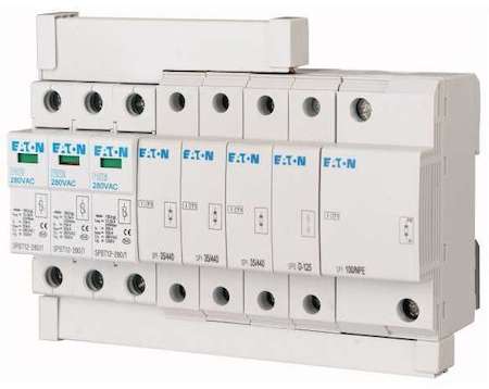 Ограничитель перенапряжения для сетей TN-S класс В+C SP-B+C/3+1 EATON 267510